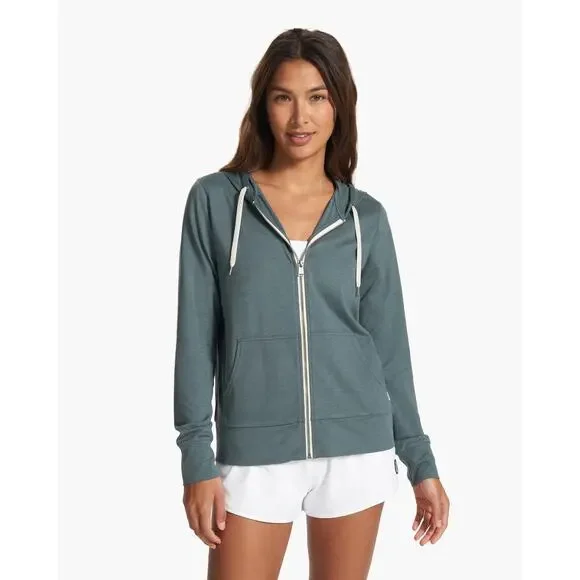 Vuori Halo Performance Hoodie 2.0 Lake Heather - Picture 6 of 12